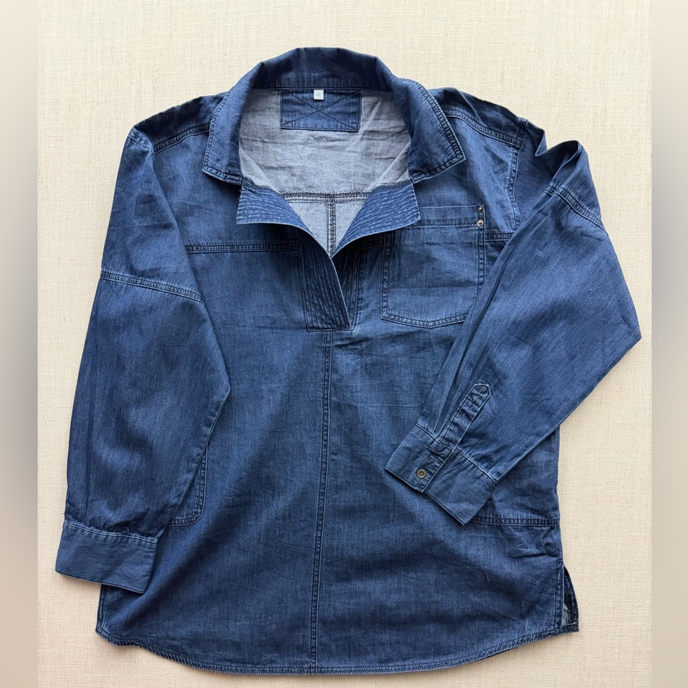Women’s Blue Denim Shirt